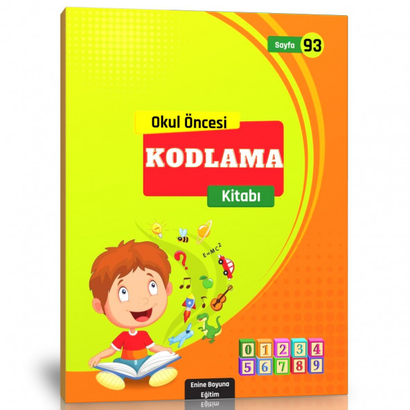 Okul Öncesi KODLAMA Kitabı ürün görseli 1