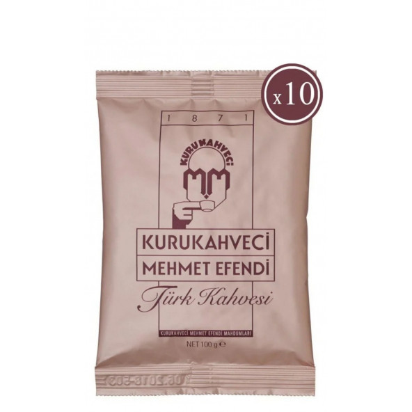 Mehmet Efendi Türk Kahvesi 100 gr x 10 Adet ürün görseli 1