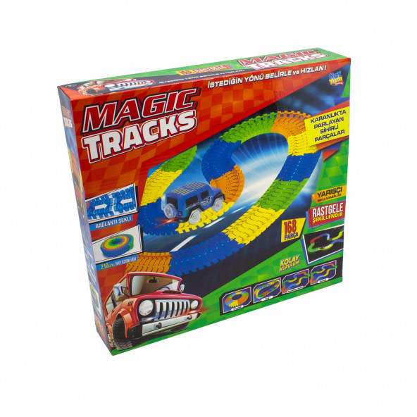 Sihirli Araba Magic Tracks 168 Parça ürün görseli 1