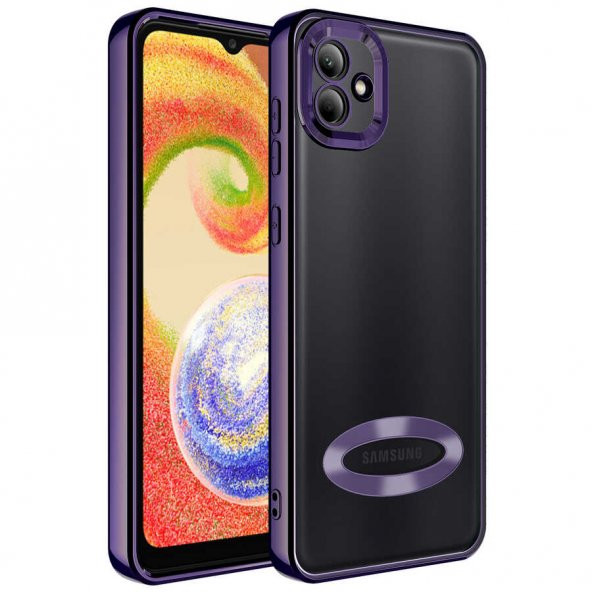 Galaxy A03 Kılıf Kamera Korumalı Logo Gösteren Zore Omega Kapak ürün görseli 1