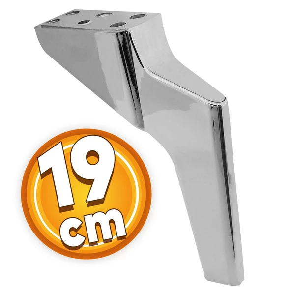 Logan Lüks Mobilya Kanepe Tv Ünitesi Konsol Koltuk Ayağı 19 Cm Krom Ayakları ürün görseli 1