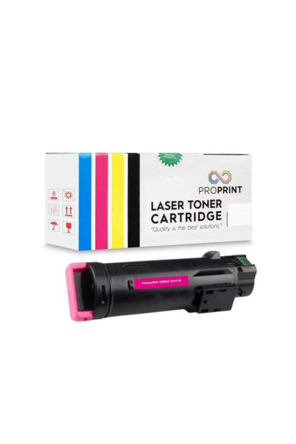 TKPrint Xerox 6510-106R03694 4300 Sy Kırmızı Muadil Toner 6510DN ürün görseli 1