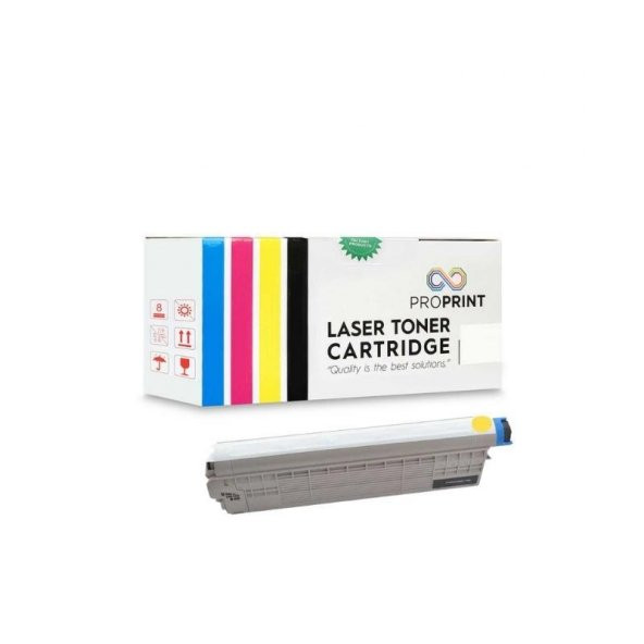 TKPrint Oki MC760 45396301 Sarı Muadil Toner MC760Dnfax ürün görseli 1
