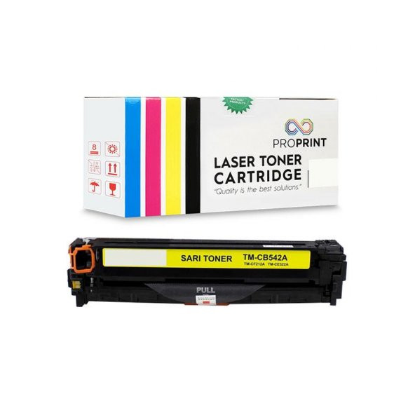 TKPrint Canon CRG731 Sarı Muadil Toner 1500 Sayfa MF624cw ürün görseli 1