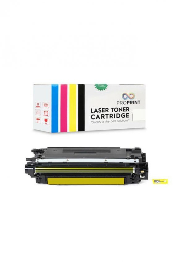 TKPrint HP 654A CF332A Sarı Muadil Toner 15000 Sayfa M651xh ürün görseli 1