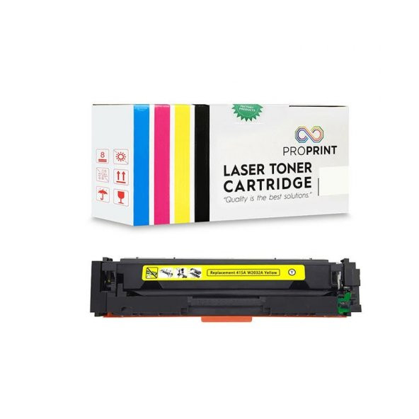 TKPrint HP M479dn Çipli Sarı Muadil Toner 2100 Syf 415A W2032A ürün görseli 1