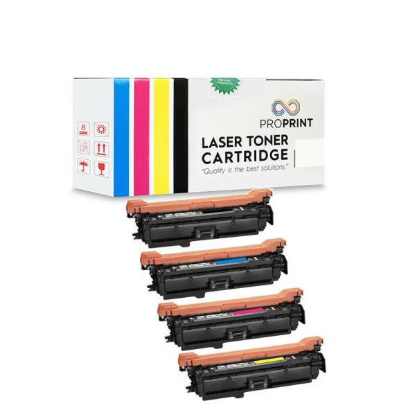 TKPrint Canon CRG732 Muadil Toner Seti 4 Renk CMYK LBP7780cx ürün görseli 1