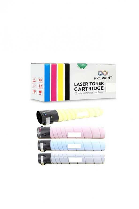 TKPrint Develop TN221 Muadil Fotokopi Toner Seti +227 - Resim 3