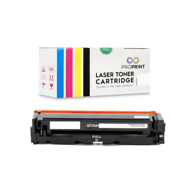 TKPrint Canon CRG-054H 3.100 Sayfa Siyah Muadil Toner- LBP-623Cdw ürün görseli 1