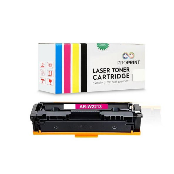 HP 207X-W2213X 2.450 Sayfa Çipsiz Kırmızı Muadil Toner-M283cdw ürün görseli 1