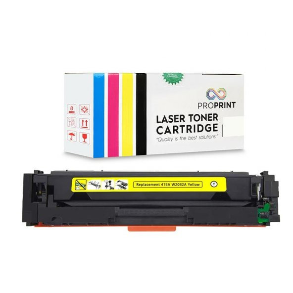 Canon CRG-055H Çipsiz Sarı Muadil Toner 2.100 Sayfa- MF-742Cdw ürün görseli 1