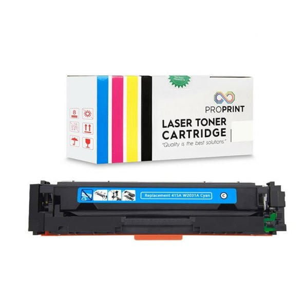 Canon CRG-055H Çipsiz Mavi Muadil Toner 2.100 Sayfa- MF-742Cdw ürün görseli 1