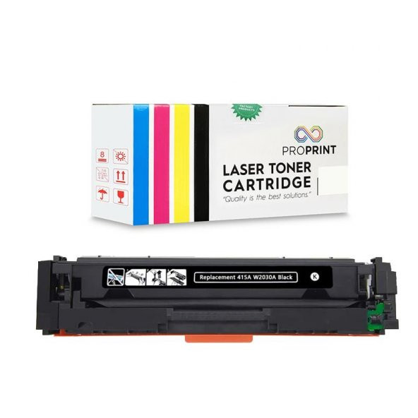 Canon CRG-055H Çipsiz Siyah Muadil Toner 2.300 Sayfa- LBP-663Cdw ürün görseli 1