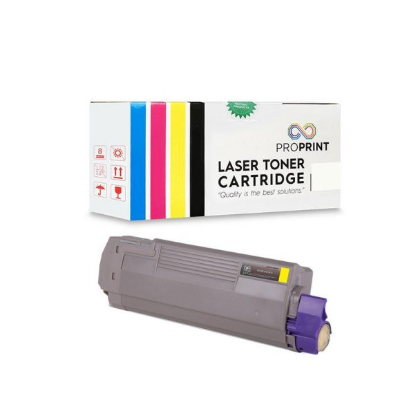 TKPrint Oki ES7470-45396213 Sarı Muadil Toner- ES7480 ürün görseli 1