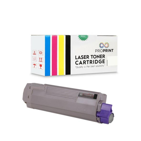 TKPrint Oki ES7470-45396216 Siyah Muadil Toner- ES7480 ürün görseli 1