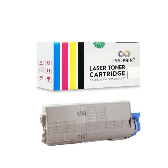 TKPrint Oki C532-46490632 Siyah Muadil Toner - MC573dn ürün görseli 1