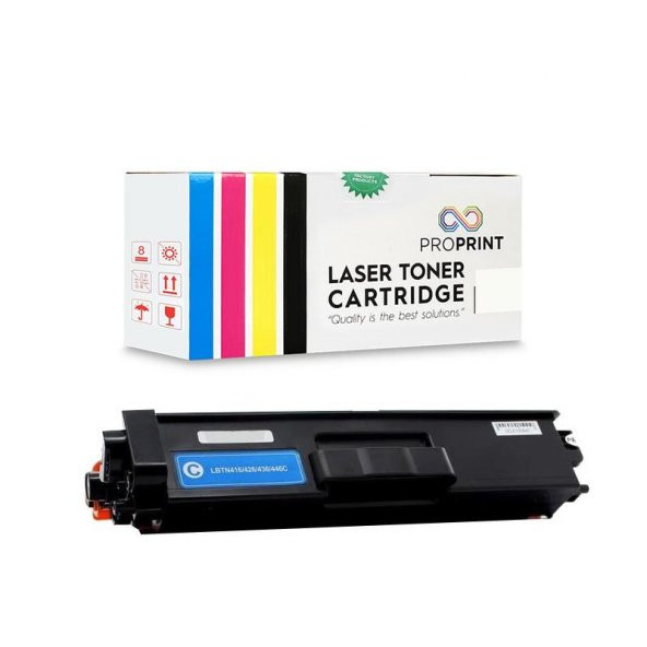 Brother TN-416-TN426-TN436-TN446-TN456-TN-466 Mavi Muadil Toner ürün görseli 1