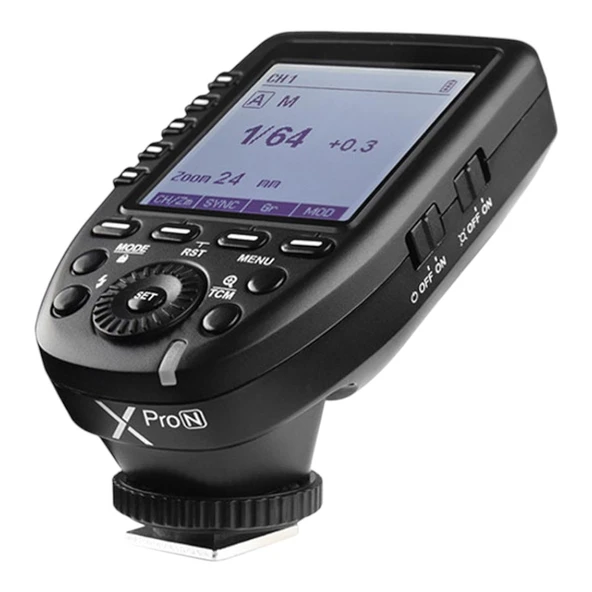Godox XPRO-N TTL Flaş Tetikleyici (Nikon TTL) ürün görseli 1