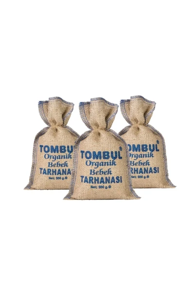Tombul Organik Bebek Tarhanası 500 G  3 Adet (toplam 1500 G) ürün görseli 1
