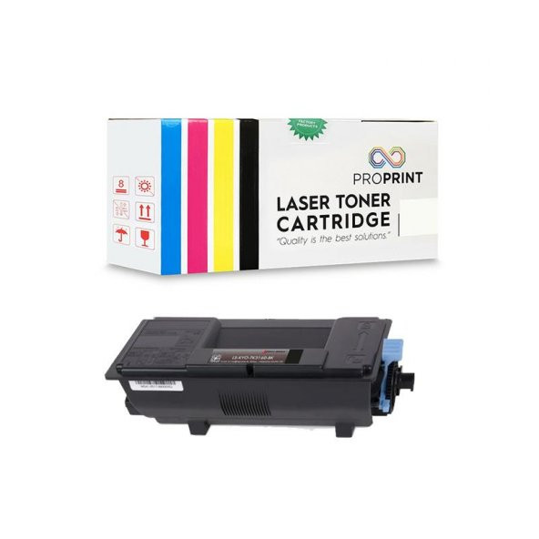 TKPrint Kyocera TK3160 12500 Sayfa Muadil Toner P3045dn P3050dn ürün görseli 1