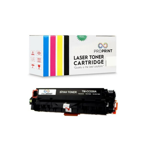 HP 304A-CC530A 3.500 Sayfa Siyah Muadil Toner- CM2320-CM2320fxi ürün görseli 1