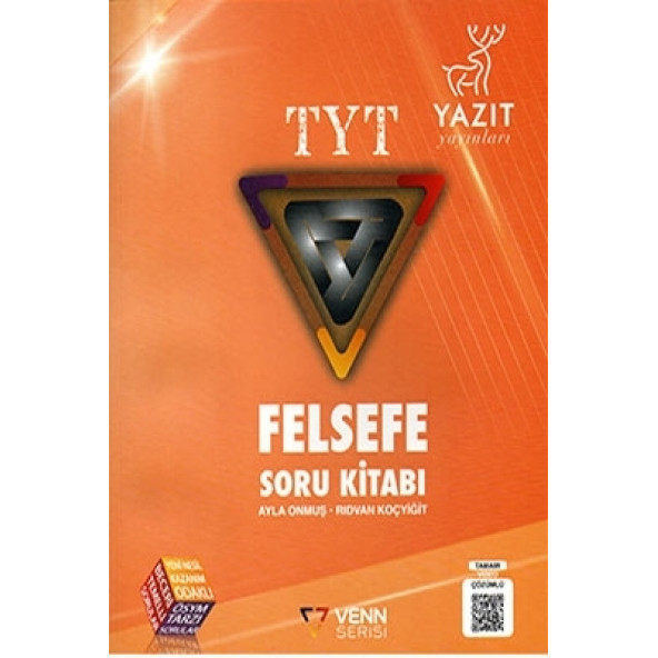 Yazıt Yayınları TYT Felsefe Soru Kitabı Venn Serisi ürün görseli 1