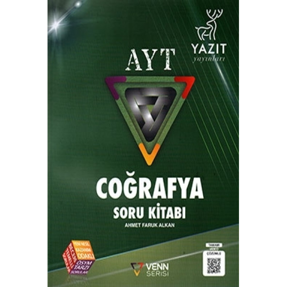 Yazıt Yayınları AYT Coğrafya Venn Serisi Soru Kitabı ürün görseli 1