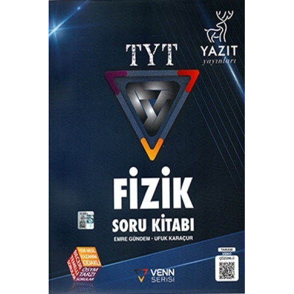Yazıt Yayınları TYT Fizik Venn Serisi Soru Kitabı ürün görseli 1