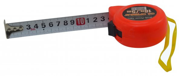 Gs Optimus Kırmızı Metre 16FT./5M 25mm genişlik ürün görseli 1