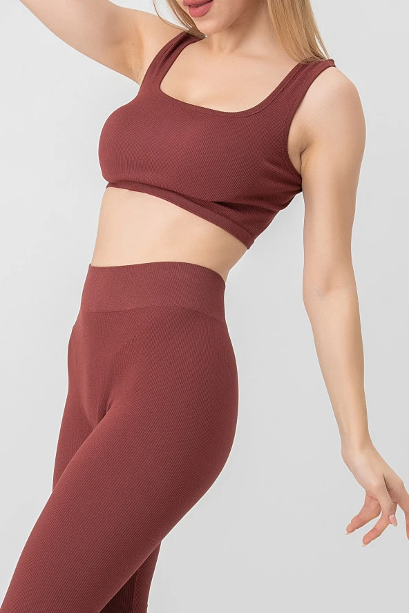 DoReMi Seamless Fitilli Spor Sütyeni ürün görseli 1