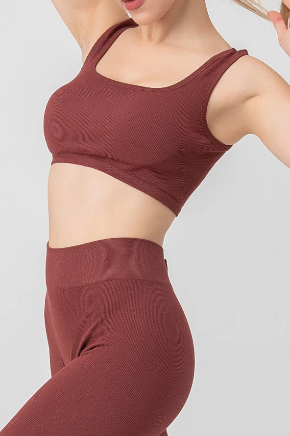 DoReMi Seamless Fitilli Spor Sütyeni - Resim 2