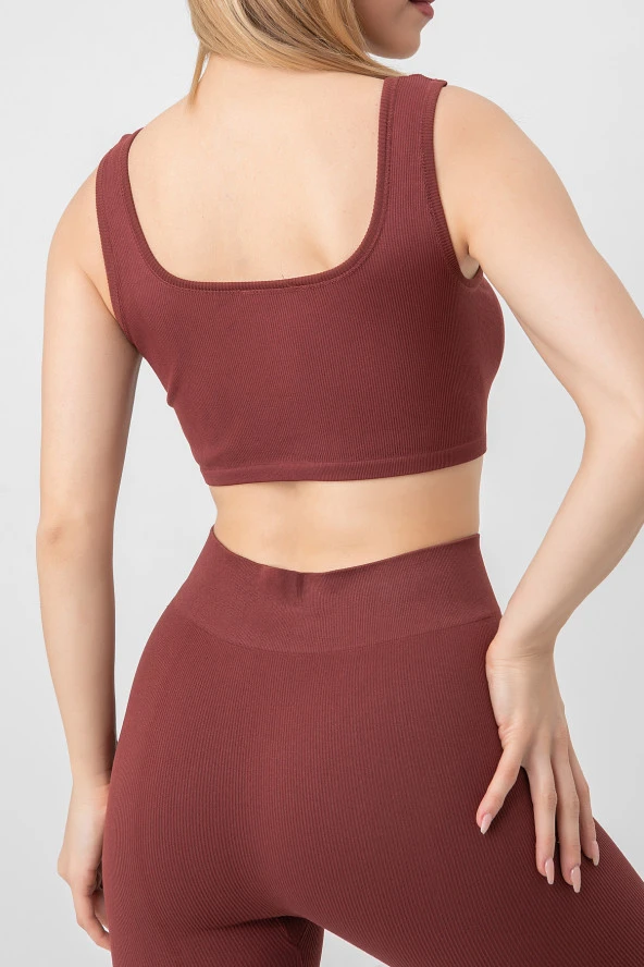DoReMi Seamless Fitilli Spor Sütyeni - Resim 4