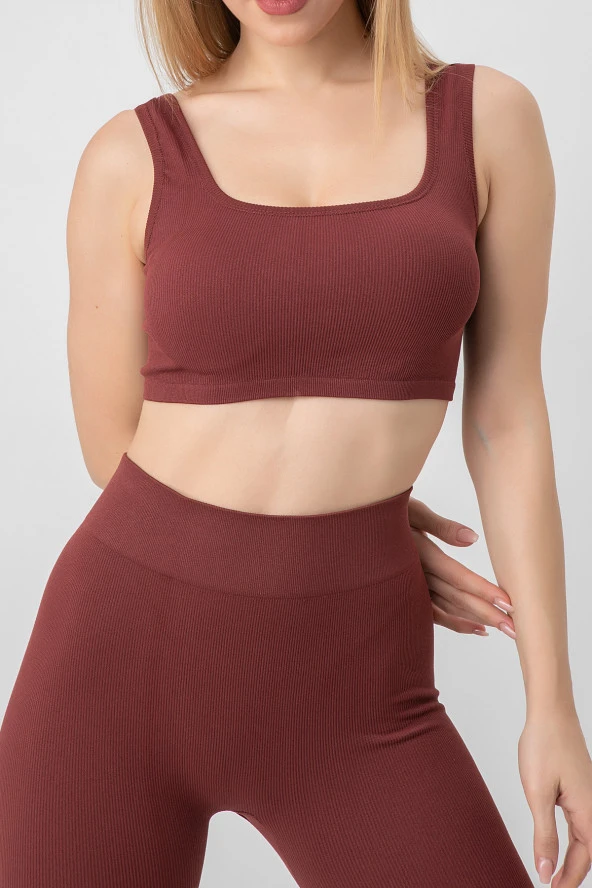 DoReMi Seamless Fitilli Spor Sütyeni - Resim 5
