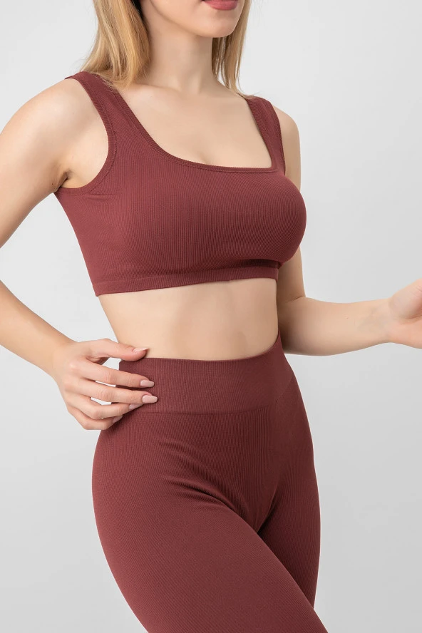 DoReMi Seamless Fitilli Spor Sütyeni - Resim 7
