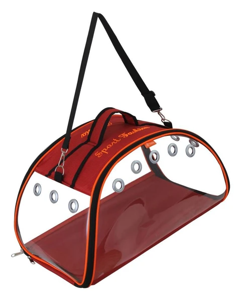 La Vista Ufo Kedi, Küçük Köpek Taşıma Çantası Kırmızı 50-30-30cm ürün görseli 1