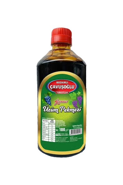 Çavuşoğlu Üzüm Pekmezi 1000 gr ürün görseli 1