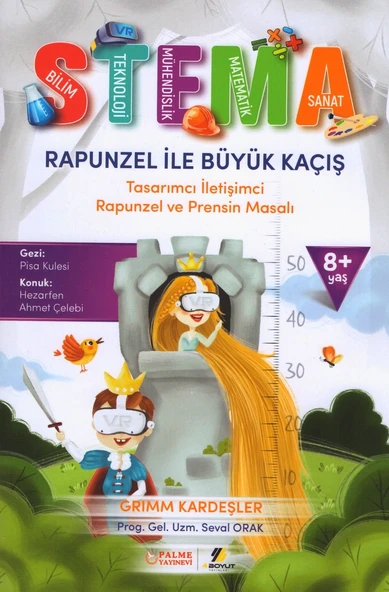 PALME BOYUT STEMA RAPUNZEL İLE BÜYÜK KAÇIŞ ürün görseli 1
