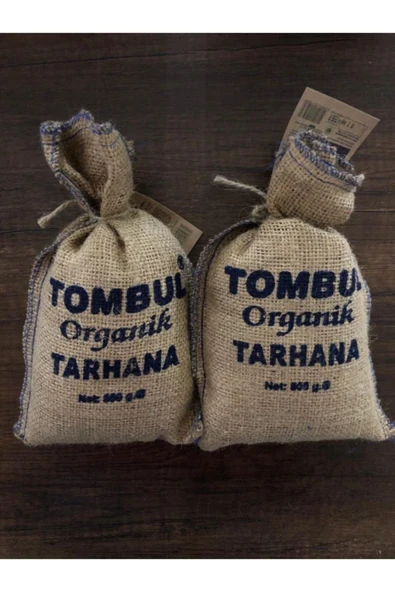 Tombul Organik Tarhana (ev Yapımı, Bez Kese) 500gr X2Adet ürün görseli 1
