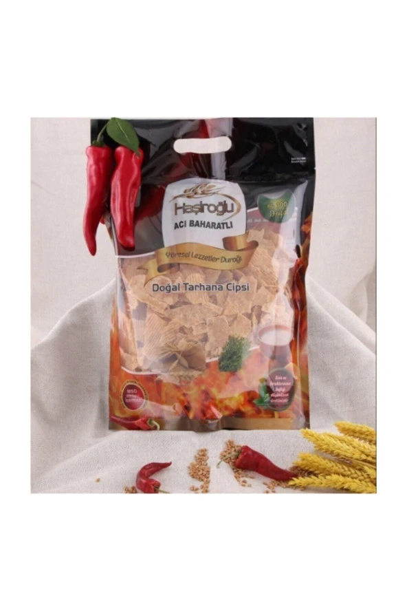 Acı Baharatlı Tarhana Cips 450 gr - Resim 2