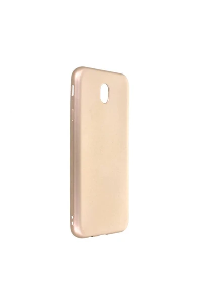 Samsung Galaxy J5 Pro Premium Silikon Kılıf Gold ürün görseli 1
