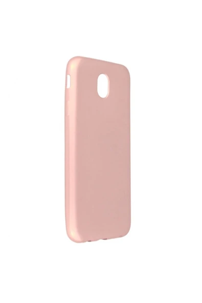 Samsung Galaxy J3 Pro Premium Silikon Kılıf Rose Gold ürün görseli 1