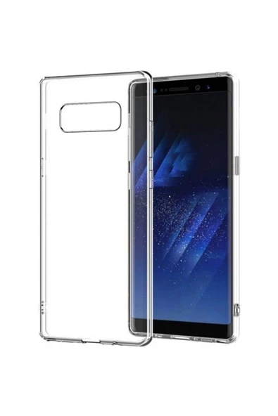 Samsung Galaxy Note 8 Premium Silikon Kılıf Şeffaf ürün görseli 1