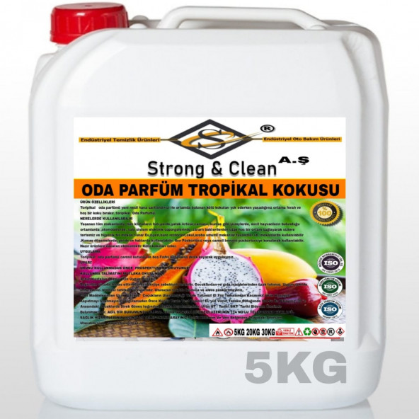 ODA PARFÜM TROPİKAL KOKULU 5KG ürün görseli 1