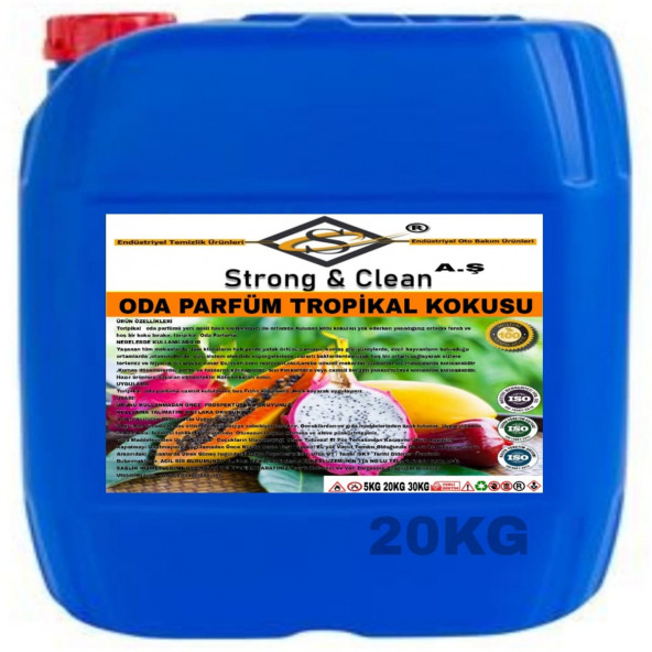 ODA PARFÜM TROPİKAL KOKULU 20KG ürün görseli 1