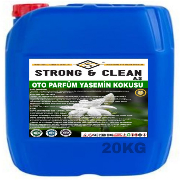 OTO PARFÜM YASEMİN KOKULU 20KG ürün görseli 1