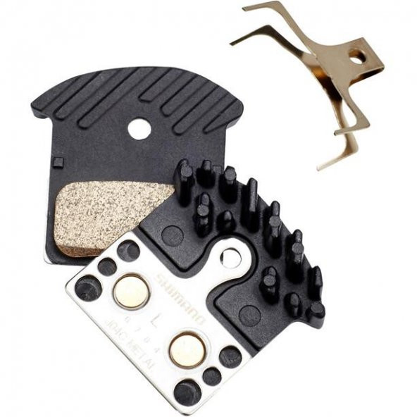 Disc Brake Pad Set Metal J04C Incl Spring/Split Pin 1 Pair ürün görseli 1