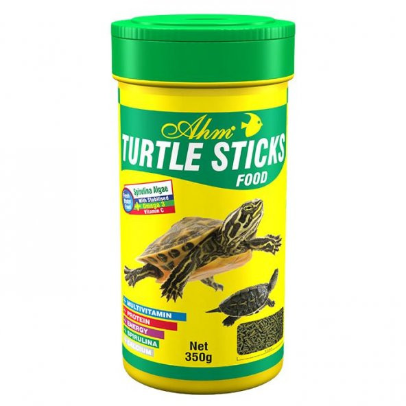 Ahm Turtle Sticks Green Food Kaplumbağa Yemi 250 Ml ürün görseli 1