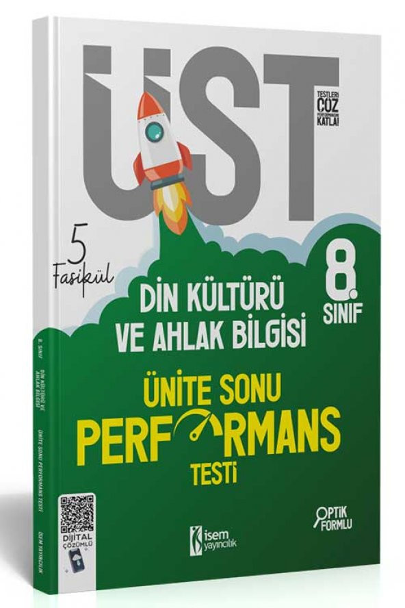 İsem Yayınları 8.Sınıf LGS Din Kültürü ve Ahlak Bilgisi 5 Fasikül Ünite Sonu Performans T ürün görseli 1