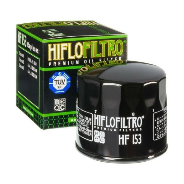 Hiflo Hf153 2011-2019 Ducati Diavel Carbon Uyumlu Yağ Filtresi ürün görseli 1