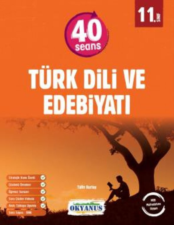 Okyanus 11.Sınıf 40 Seans Türk Dili Edebiyatı Soru Bankası ürün görseli 1